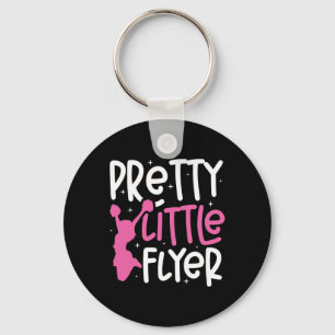 Cheer Cheerleading Pretty Little Flyer _1 Key Ring