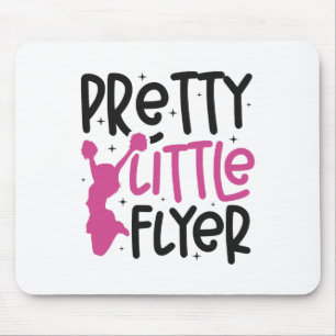 Cheer Cheerleading Pretty Little Flyer _5 Mouse Pad