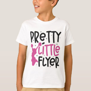 Cheer Cheerleading Pretty Little Flyer _5 T-Shirt