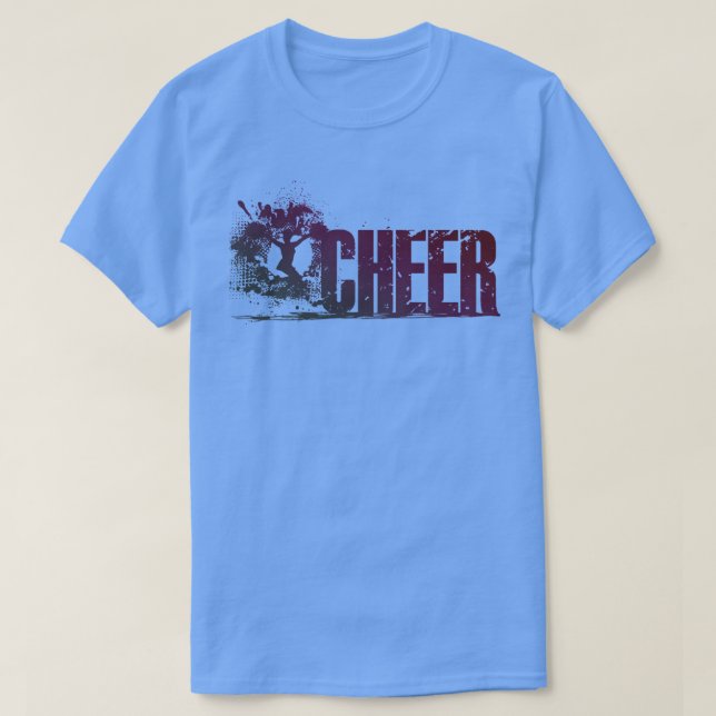 Cheer Cherleader Cherleading T-Shirt (Design Front)