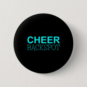 Cheer Ckspot Cheerleading 6 Cm Round Badge