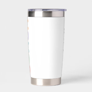 Cheer Coach Appreciation Gift, Personalised Insulated Tumbler