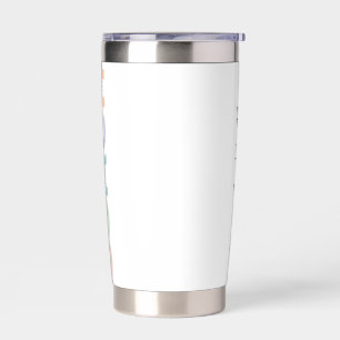 Cheer Coach Appreciation Gift, Personalised Insulated Tumbler