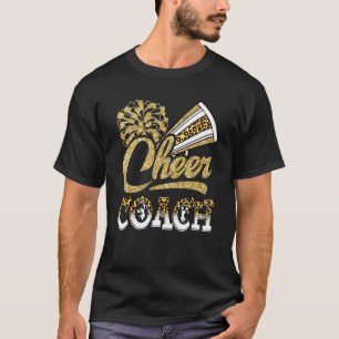 Cheer Coach Biggest Fan Cheerleader Mother's Day T-Shirt