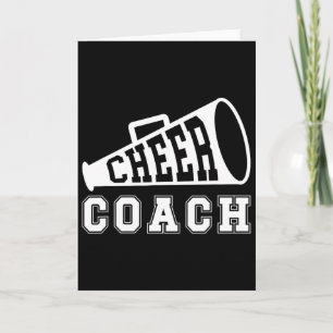 Cheer Coach Cheerleader Coach Appreciation _2  Card