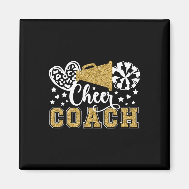 Cheer Coach Cheerleading Coach Appreciation  Magnet (Front)