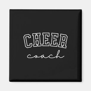Cheer Coach Cheerleading Magnet