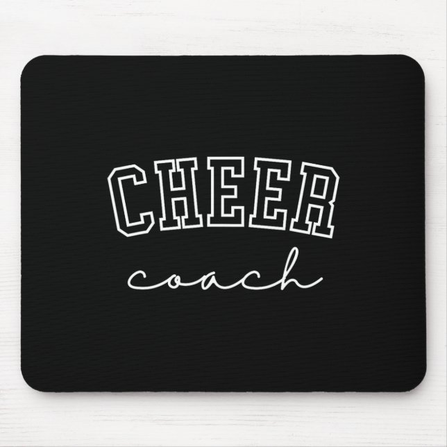 Cheer Coach Cheerleading  Mouse Pad (Front)