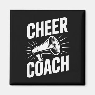 Cheer Coach Cheerleading Squad Motivator Practice Magnet