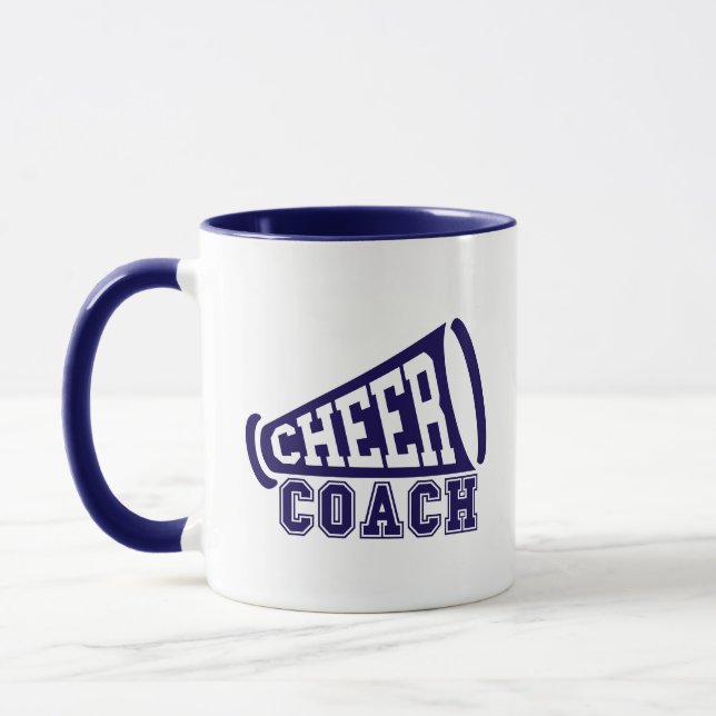 Cheer Coach Coffee Mug (Left)