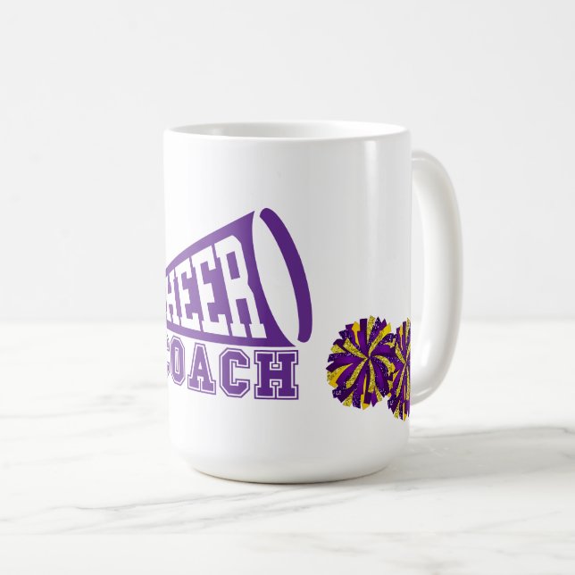 Cheer Coach Coffee Mug (Front Right)