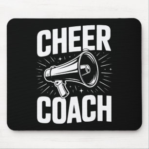 Cheer Coach High School Cheerleading Mentor  Mouse Pad