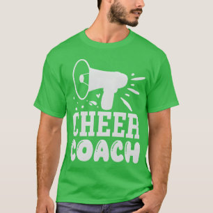 Cheer Coach Loudspeaker Coaching Sports family T-Shirt