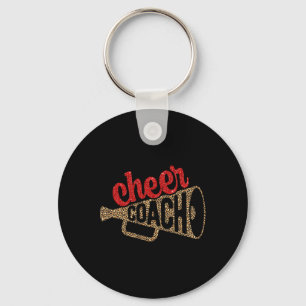Cheer Coach Megaphone Cheerleader Coach Key Ring