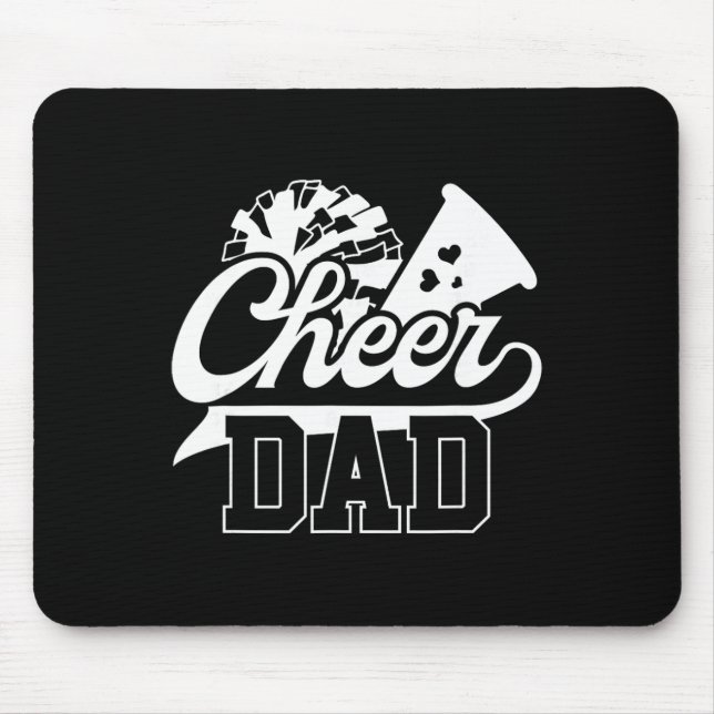 Cheer Dad Cheerleading Cheerleader Dad  Mouse Pad (Front)