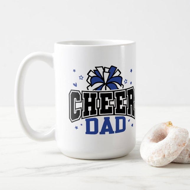 Cheer Dad  Coffee Mug (With Donut)