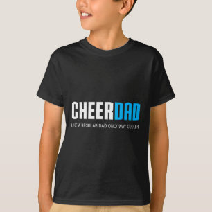 Cheer Dad Funny Cute Father's Day Gift Cheerleadin T-Shirt
