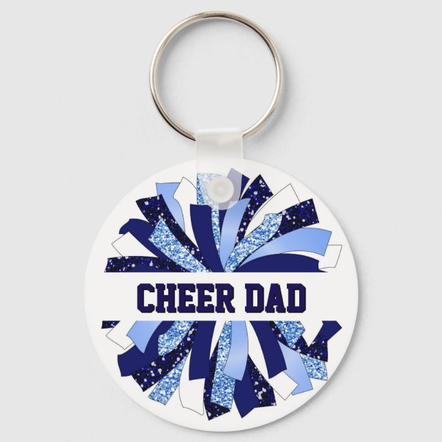 Cheer Dad  Key Ring (Front)
