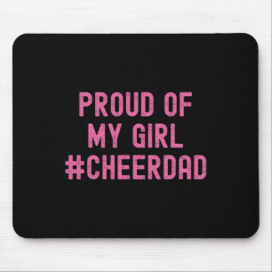 Cheer Dad Pink Cheerleading _2 Mouse Pad