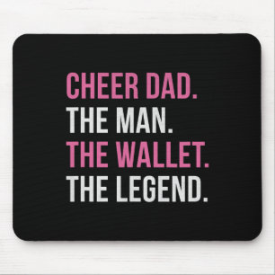 Cheer Dad Pink Cheerleading _4 Mouse Pad