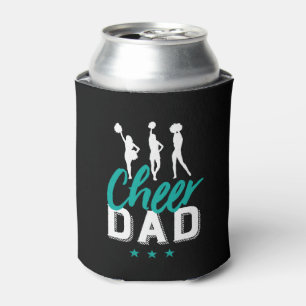 Cheer Dad Proud Father of Cheerleader Daughter Can Cooler