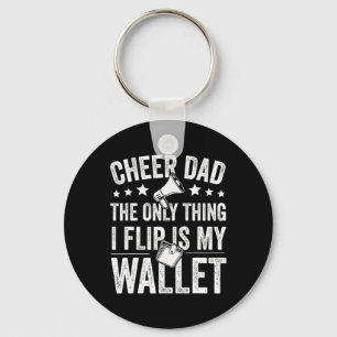 Cheer Dad Wallet Cheerleader Dad Cheerleading Fath Key Ring