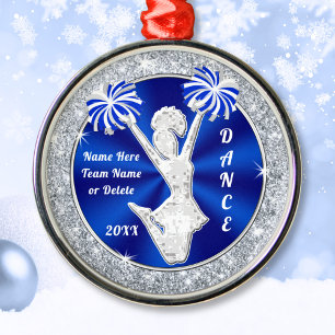 Cheer Dance Team Gifts Christmas Ornaments