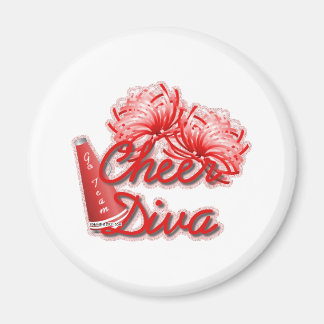 cheer diva gear magnet