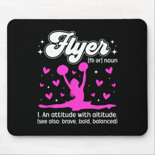 Cheer Flyer Definition Cheerleading Flyer _3  Mouse Pad
