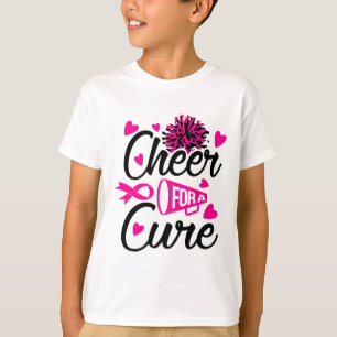 Cheer For A Cure Breast Cancer Awareness  T-Shirt