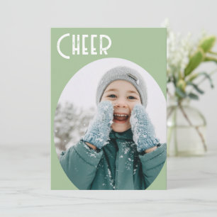 Cheer Fun Kids Christmas Holiday Card