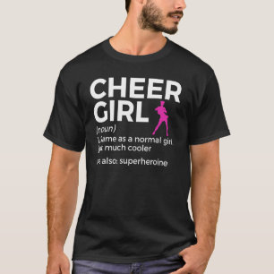 Cheer Girl Definition Cheerleading T-Shirt