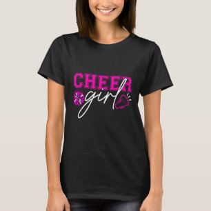 Cheer Girl Sideline Dancing Team Support Cheerlead T-Shirt