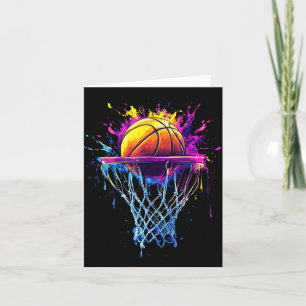 Cheer Go! Basketball Game Day Funny Sports Waterco Card