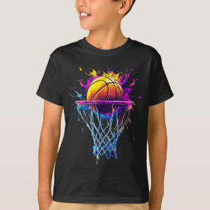Cheer Go! Basketball Game Day Funny Sports Waterco T-Shirt