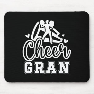 Cheer Gran Grandma Gran Of A Cheerleader Gran  Mouse Pad