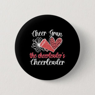 Cheer Gran The Cheerleader's Cheerleader Gran 6 Cm Round Badge
