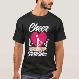 Cheer Grandma Cheerleader Grandma Funny Cheerleadi T-Shirt