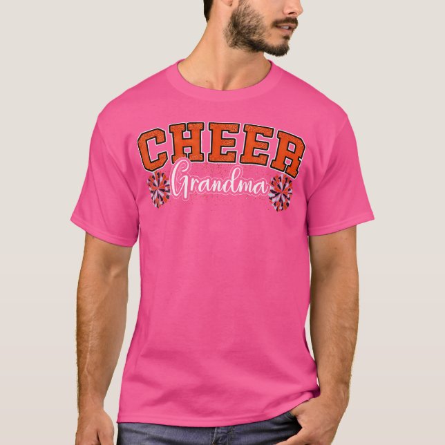 Cheer Grandma My Favourite Cheerleader Calls Me G- T-Shirt (Front)