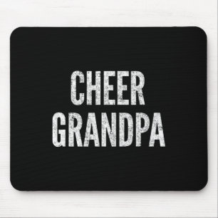 Cheer Grandpa Cheerleading Matching Grandparents B Mouse Pad