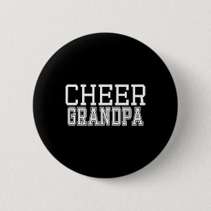 Cheer Grandpa Proud Grandpa Cheerleading Gift Idea 6 Cm Round Badge
