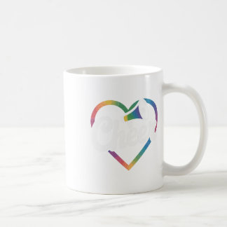 Cheer Heart Cheerleading Funny Cheerleader Coffee Mug