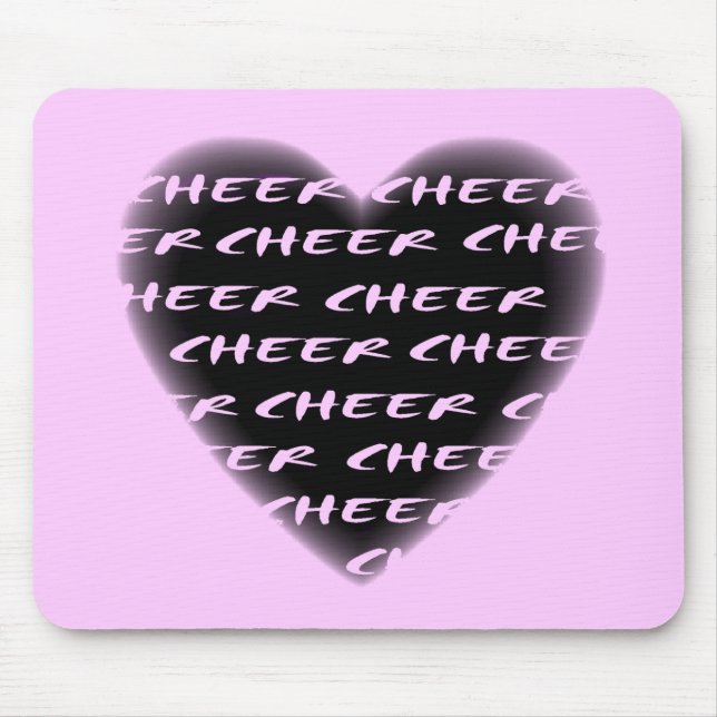 Cheer heart mousepad (Front)