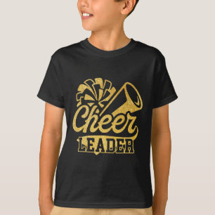 Cheer Leader Era Youth Cheerleader Cheerleading Bl T-Shirt