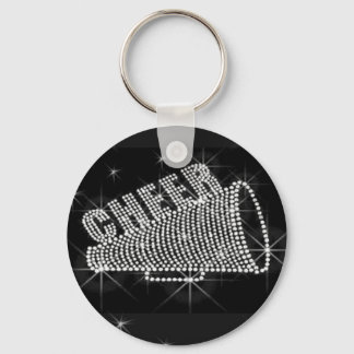 Cheer leading keychain, Copyright Karen J Williams Key Ring