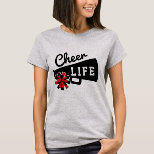Cheer Life Cheerleading Customise Colours T-Shirt