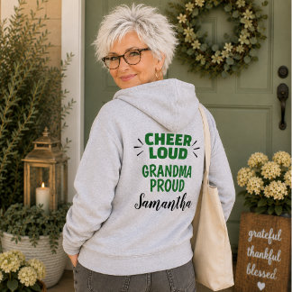 Cheer Loud Personalised Grandma Cheer Sweatshirt