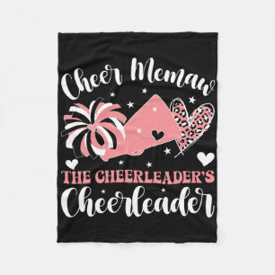 Cheer Memaw The Cheerleader's Cheerleader Memaw _2 Fleece Blanket
