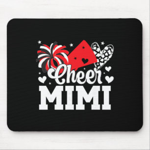 Cheer Mimi Of A Cheerleader Mimi Cheerleading Mimi Mouse Pad