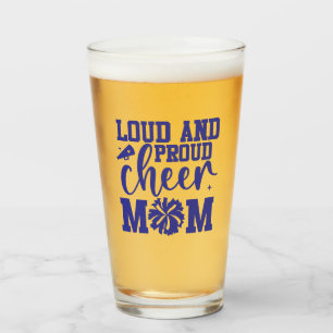 Cheer Mom Beer Glass